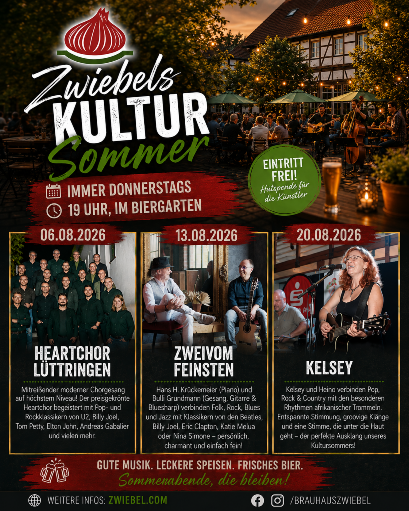 Zwiebels Kultursommer – Brauhaus Zwiebel Soest